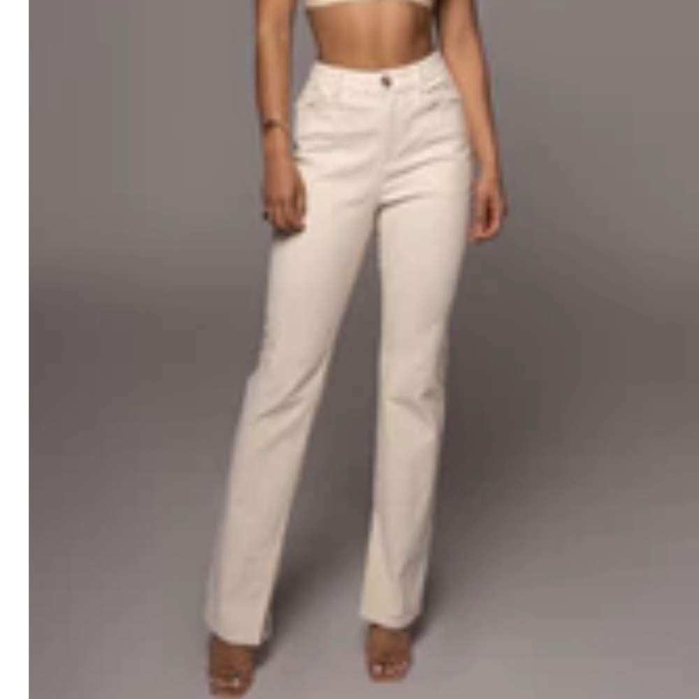 Ivory heading out corduroy pants